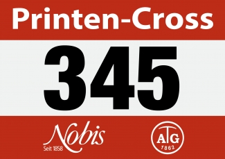 Startnummer Printen-Cross