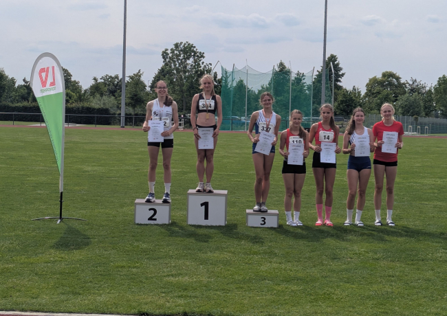 Sophia holt Gold mit Regionsrekord